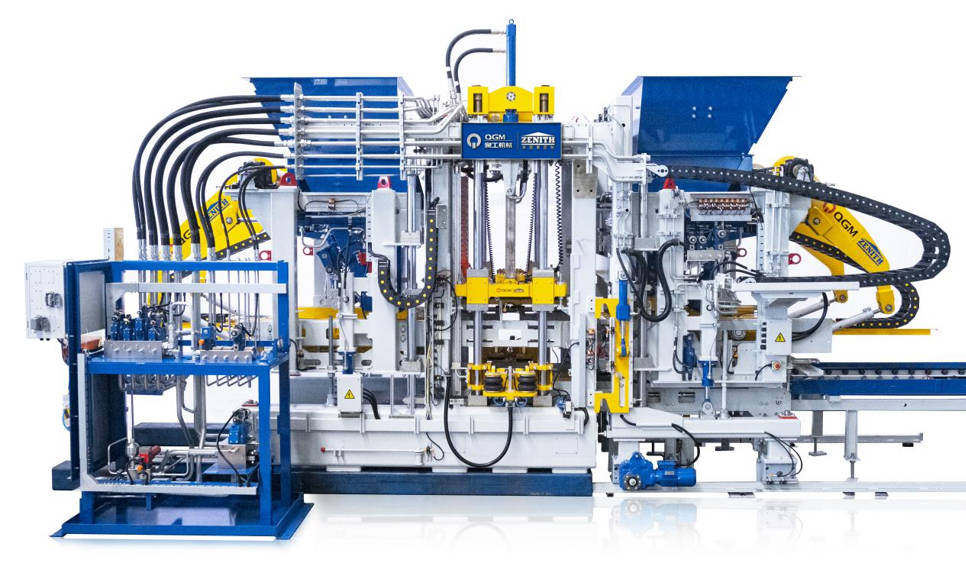 ከፍተኛ አፈጻጸም ላለው የኮንክሪት ብሎኮች የላቀ የጡብ ማሽን